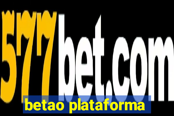 betao plataforma